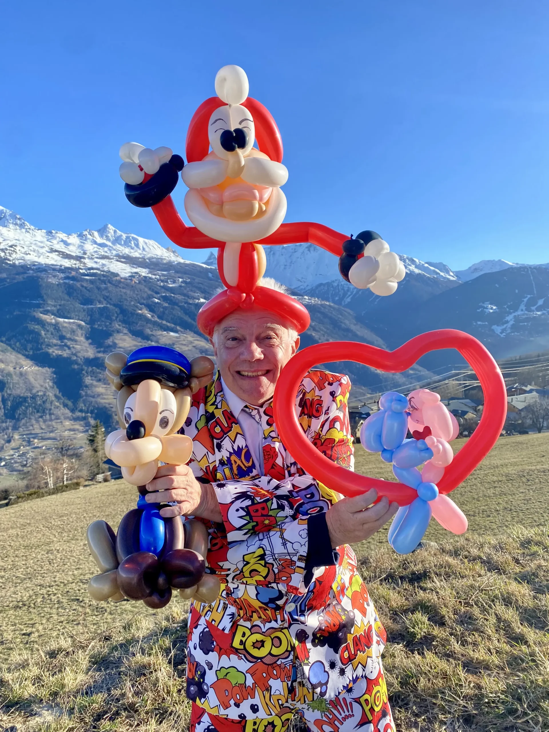 Création sculpture ballons