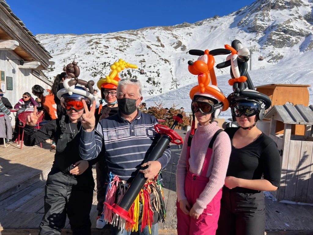 Sylvain Gerard Sculpture sur ballons