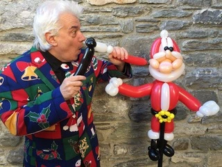 Sylvain Gerard Père Noël Ballons