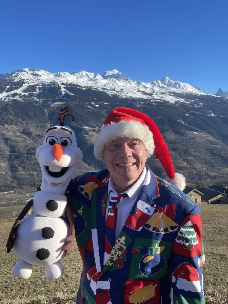 Sylvain Gerard spectacle de Noël arbre de Noël CE mairie Savoie Haute-Savoie — Arbre de Noël Annecy